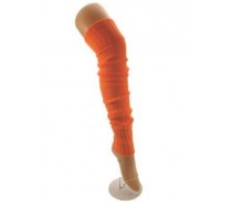 Knee-Over Beenwarmers: Oranje (one size)