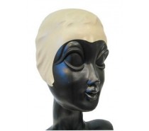 Latex masker: Grimeerschedel Latex Dun