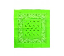Bandana Fluor groen 53 x 53 cm.