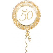 Folie Ballon: 50 Jaar Goud