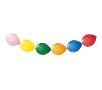 Knoopballonnen Assorti (combinatie kleuren)