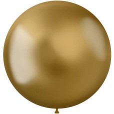 Ballonnen Intense Goud 48cm - 5 stuks.