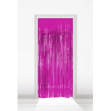 Deurgordijn Folie Roze 2x1m