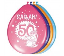 Sarah: Ballonnen 12in/30cm Explosion 8 stuks