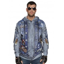 Photorealistic vest: hoodie Biker