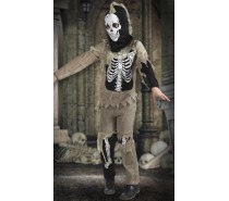 Halloween: kostuum kind Zombie skelet  