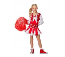 Cheerleader Meisje Lux Rood