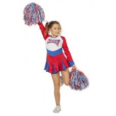 Cheerleader Rood-Wit-Blauw